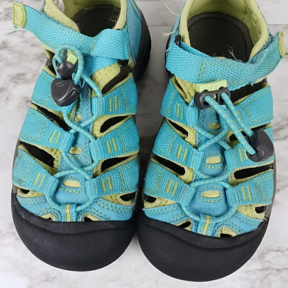 KEEN Newport H2 waterproof outdoor sport turquoise sandals kids size 13